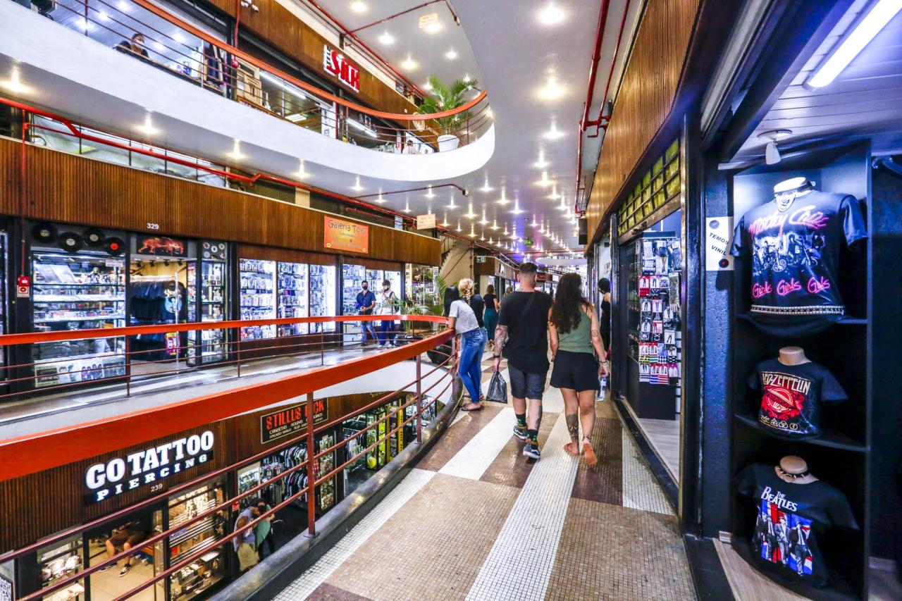 A vibrante Galeria do Rock: O epicentro da música em São Paulo