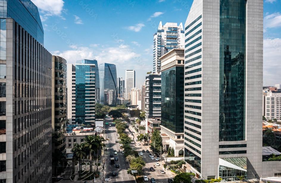 Uma das avenidas empresariais mais importantes da Capital Paulista