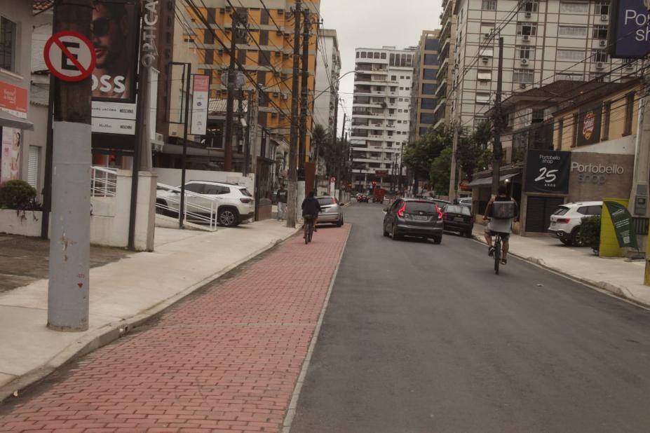 SANTOS - Revitalização da Azevedo Sodré, em Santos, entra na reta final