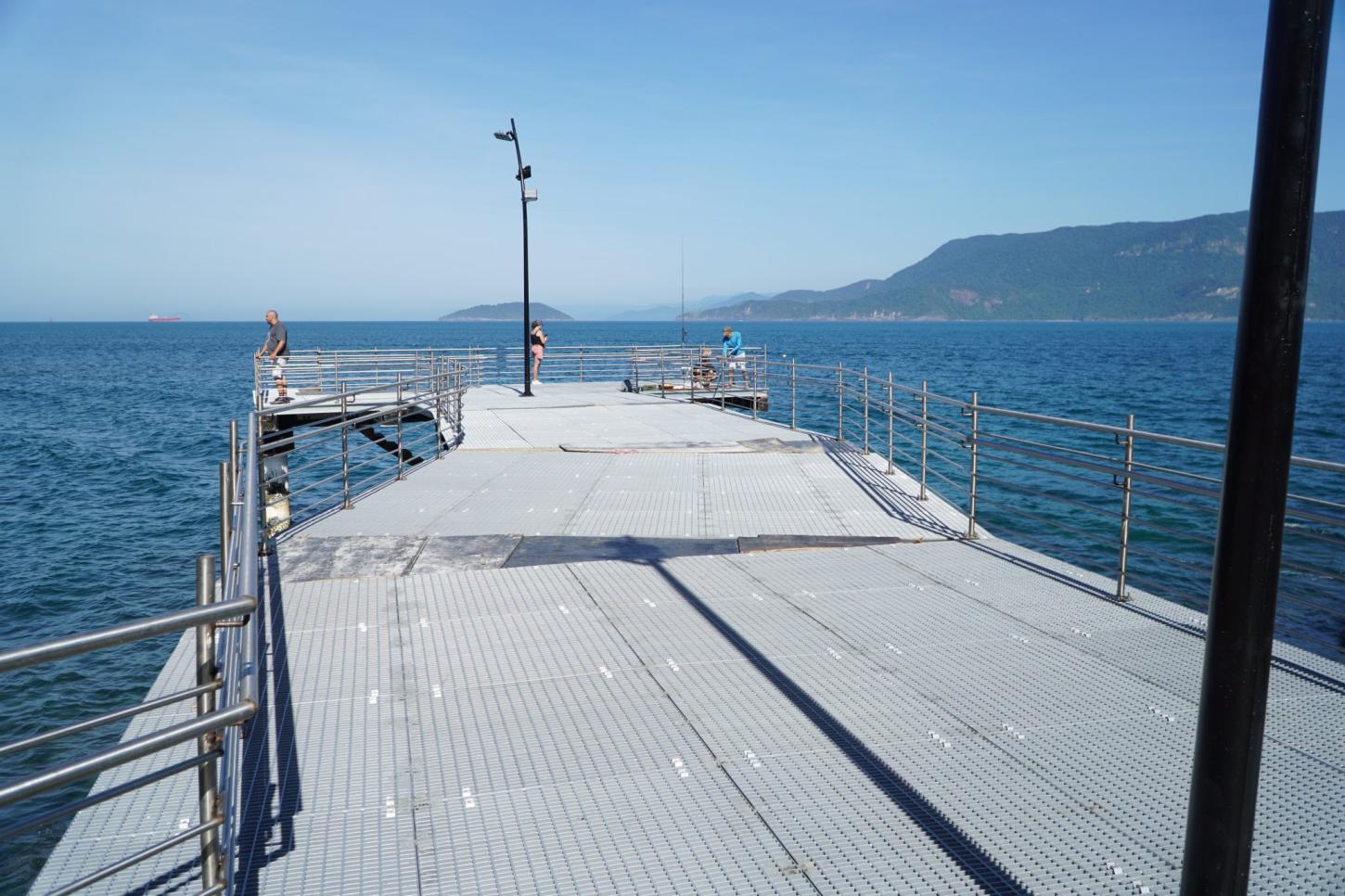 ILHABELA - Píer do Cabaraú já pode ser aproveitado por moradores e turistas