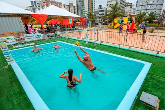 PRAIA GRANDE - Música, esportes e muita diversão agitam arenas do Estação Verão Praia