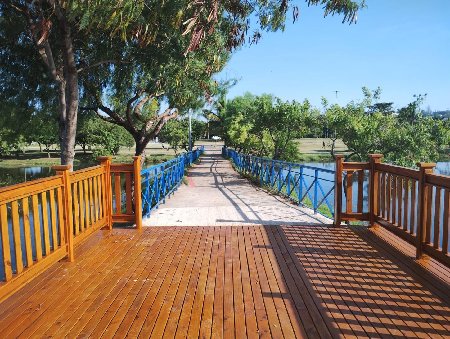 SOROCABA - Após reforma, ponte e deck do Parque das Águas estão abertos à população