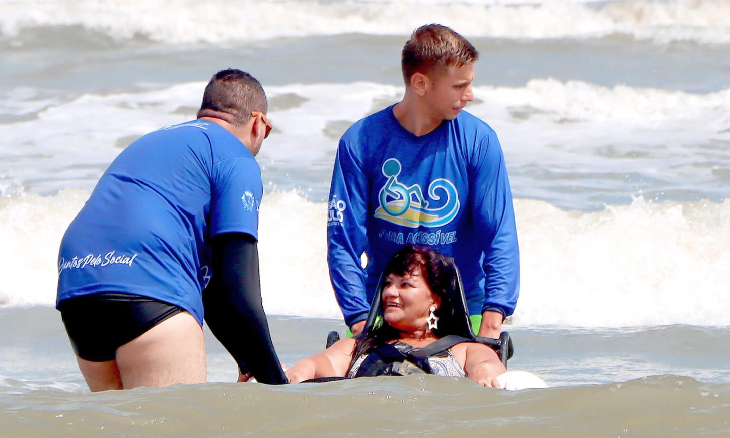 ITANHAÉM - Itanhaém inicia programa Praia Acessível no Cibratel