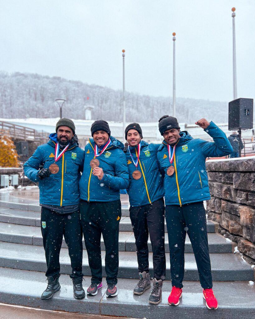 SOROCABA - Atleta da AAPC Sorocaba é medalhista em competição pela Seleção Brasileira de Bobsled