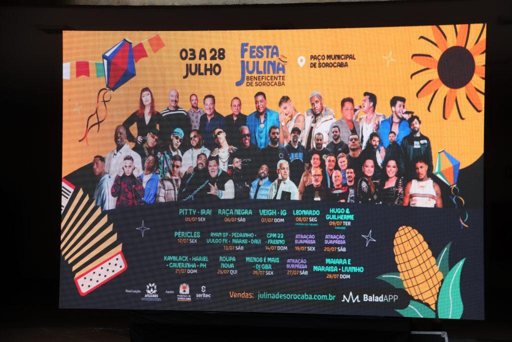 43ª Festa Julina Beneficente de Sorocaba divulga data e atrações