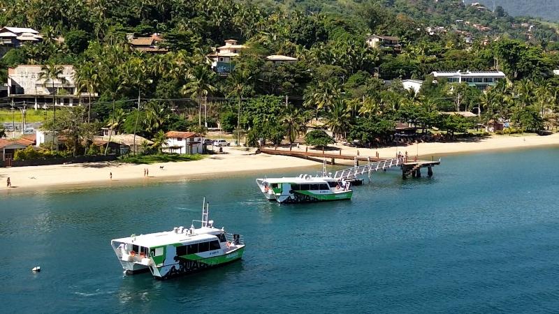 LITORAL NORTE - Transporte Aquaviário: Aquabus passam por teste operacional em Ilhabela