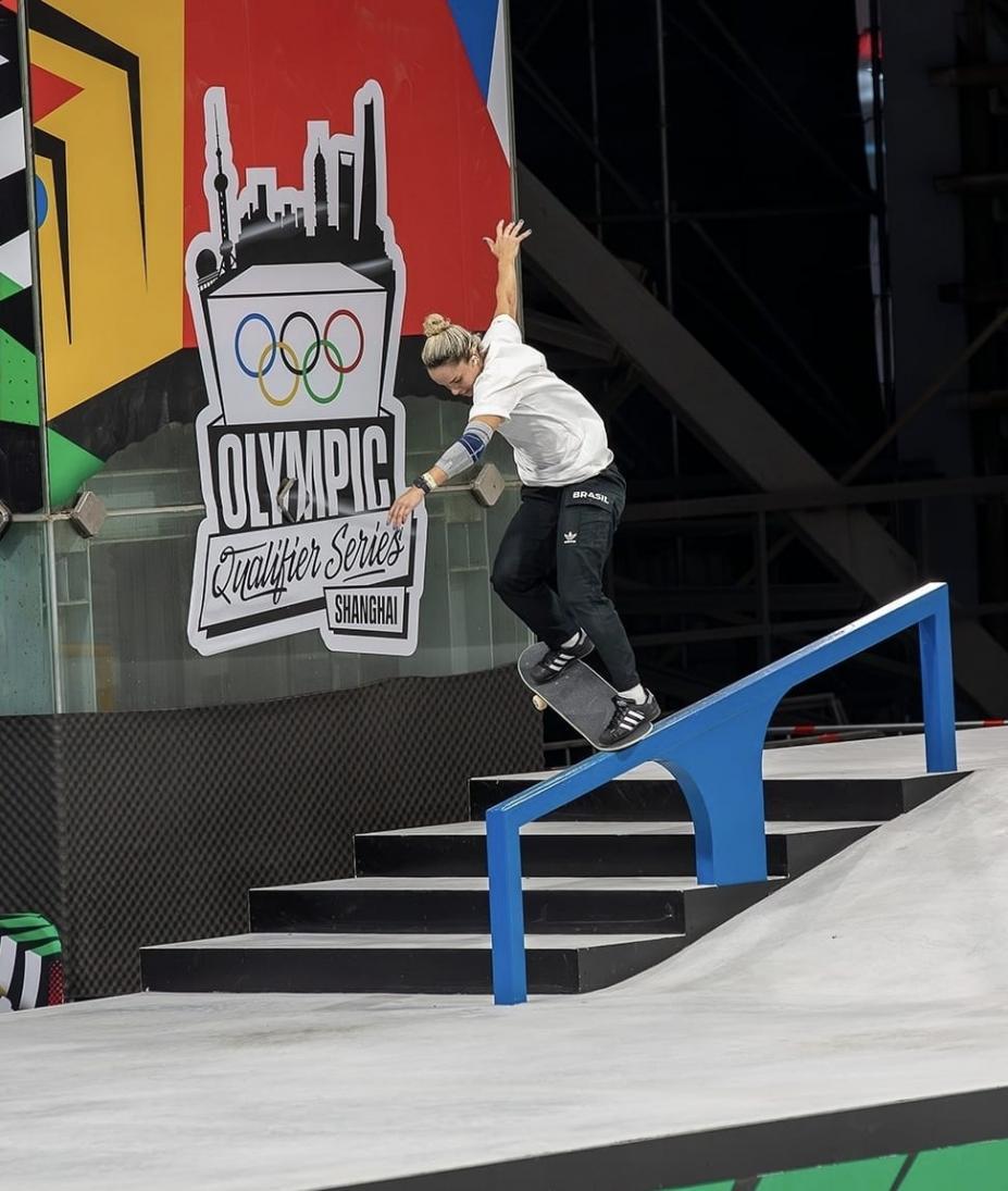 Representante de Santos, skatista Gabi Mazetto garante vaga nos Jogos Olímpicos de Paris