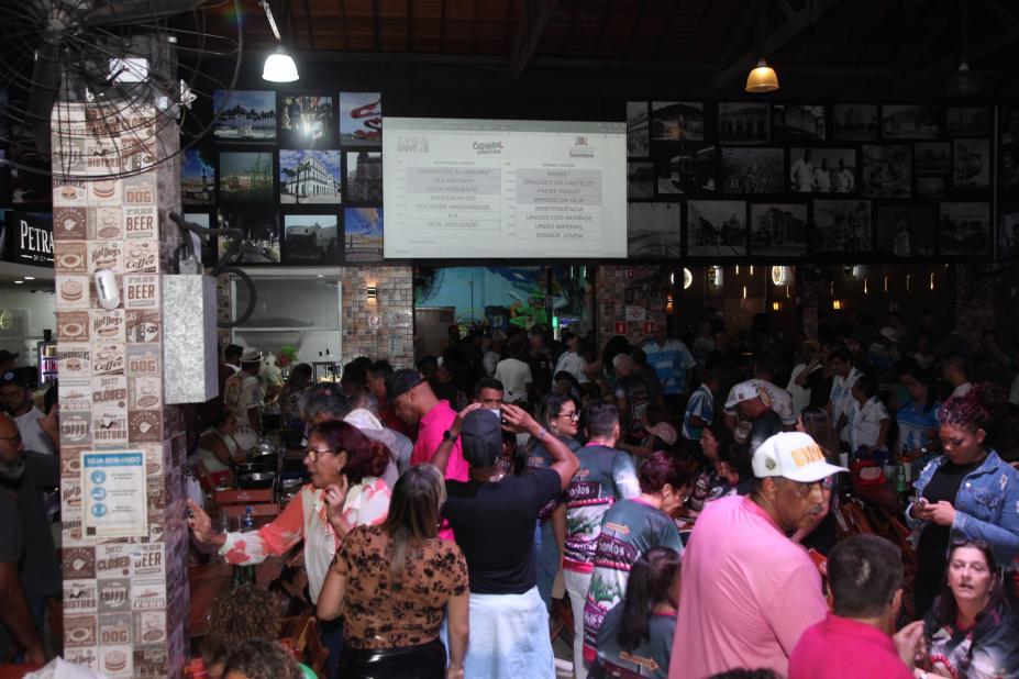 SANTOS - Definida a ordem do desfile das escolas de samba do Carnaval 2025 em Santos