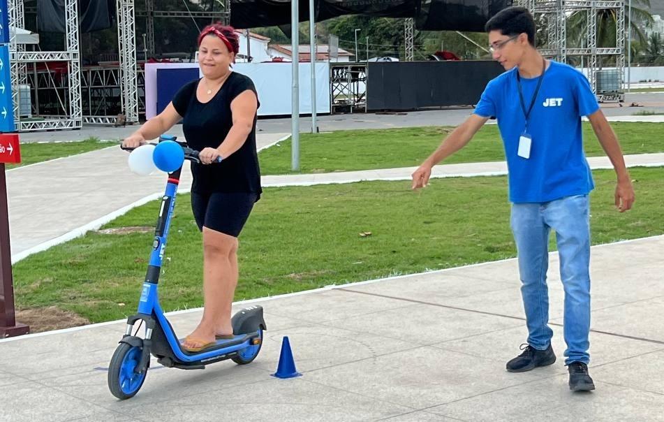 Em Sorocaba, JET faz ação durante semana do Dia Mundial Sem Carro
