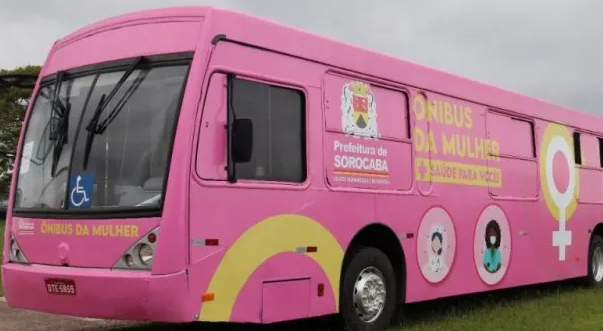 Ônibus Rosa terá programação especial do Outubro Rosa de 29/10 a 1/11 na Praça Coronel Fernando Prestes