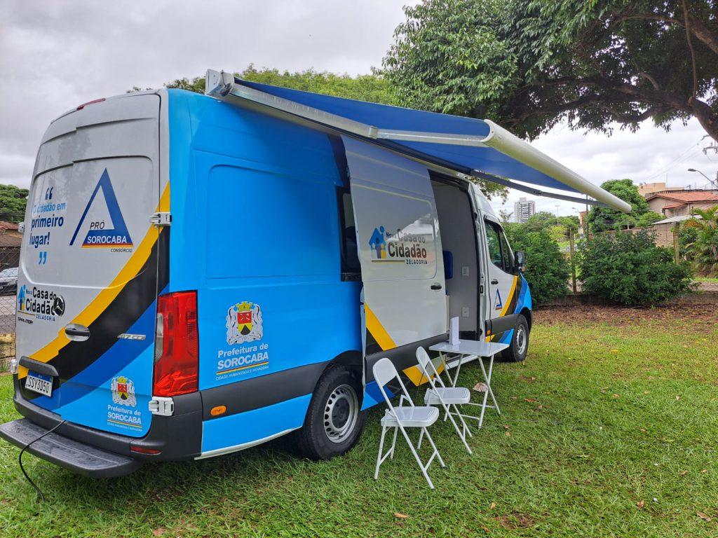 Unidade móvel da Casa do Cidadão Zeladoria estará no Centro de Sorocaba no mês de janeiro