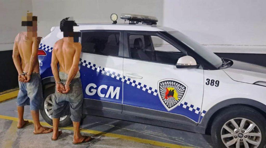 GCM detém dupla acusada de invadir obra da Prefeitura na Zona Norte para furtar
