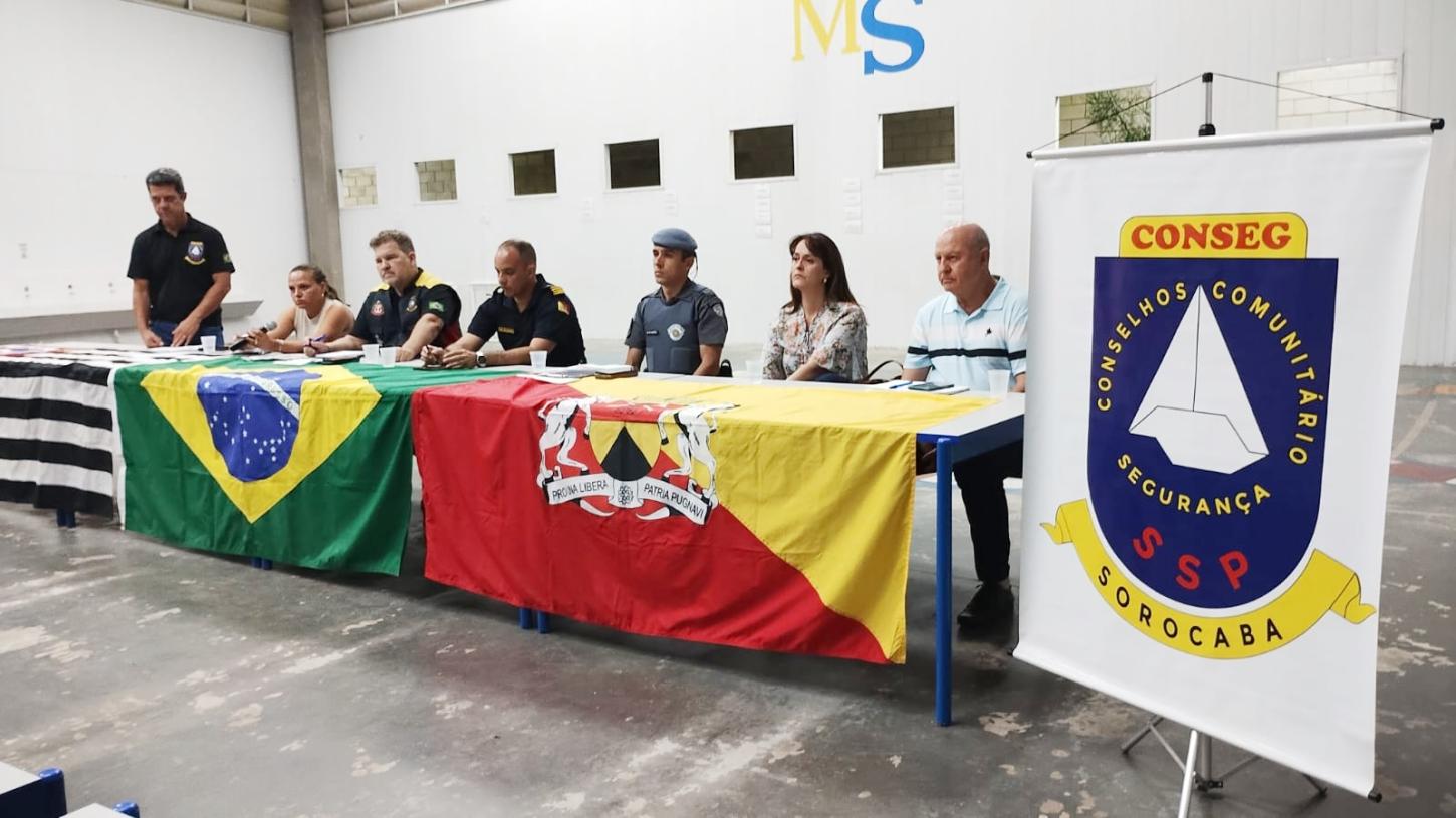 🛡️ População se une em defesa da Zona Oeste na 1ª Reunião da nova diretoria do CONSEG Sorocaba Sul