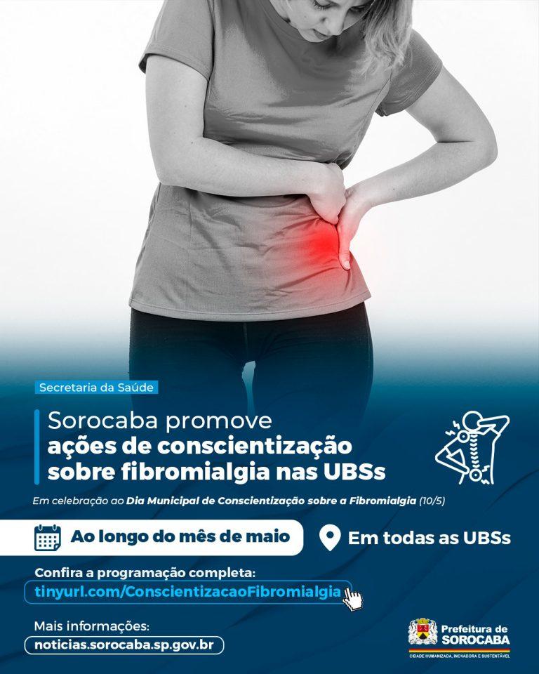 Sorocaba promove ações de conscientização sobre fibromialgia nas UBSs