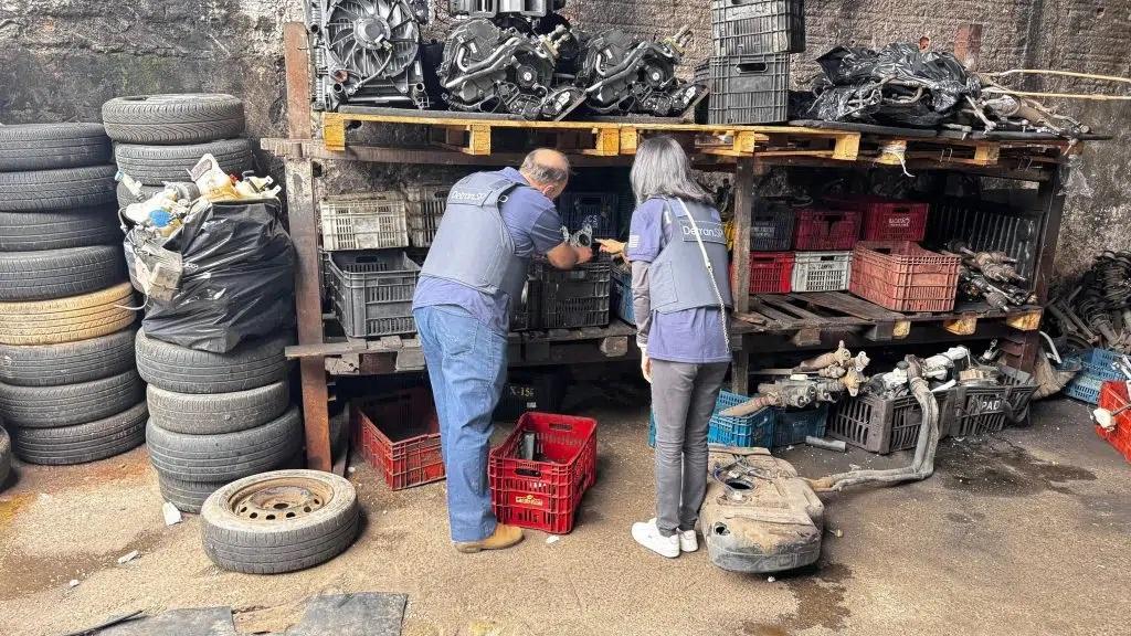 ‘Operação Perda Total’: SP combate roubo e desmanche ilegal de veículos