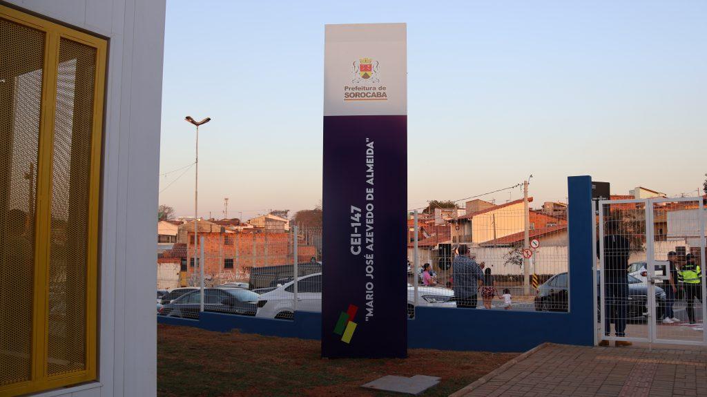 Prefeitura de Sorocaba entrega creche no Júlio de Mesquita Filho