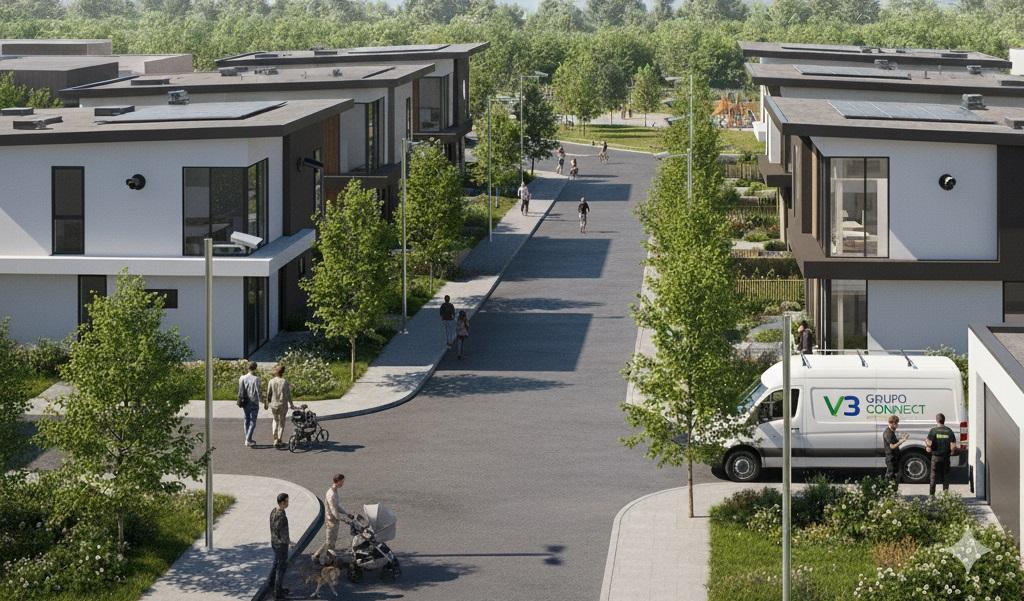 Bairro Blindado: Onde a Vizinhança e a Tecnologia Se Unem pela Segurança