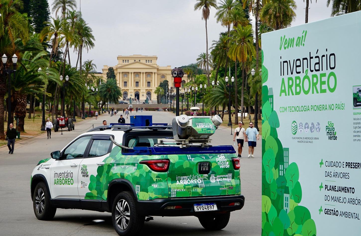 Prefeitura investe R$ 18,8 milhões em sistema inédito no Brasil que usa laser, 3D e inteligência artificial para catalogar e monitorar árvores