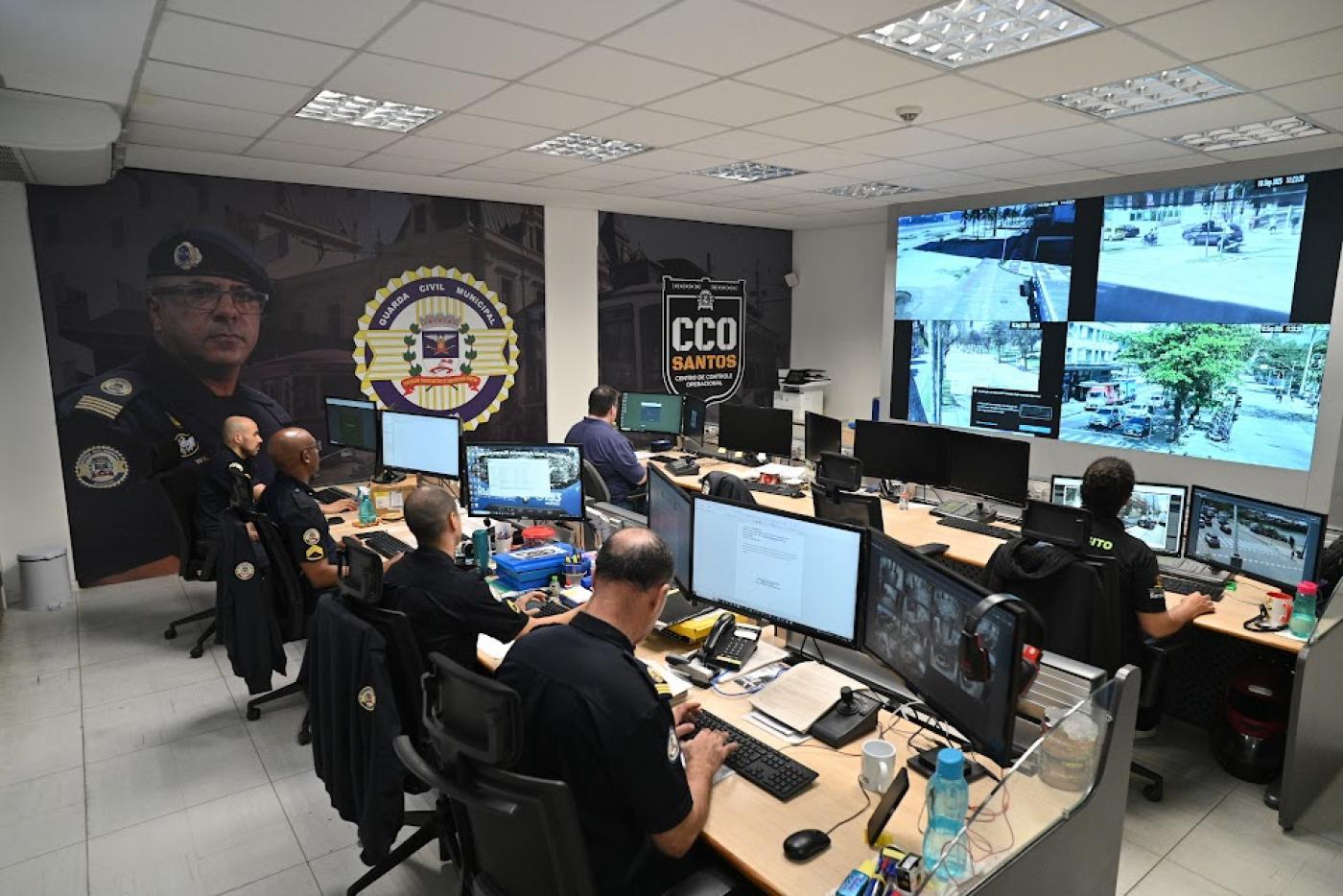 Reforçando a segurança e a logística de Santos, Centro de Controle Operacional (CCO) chega aos cinco anos