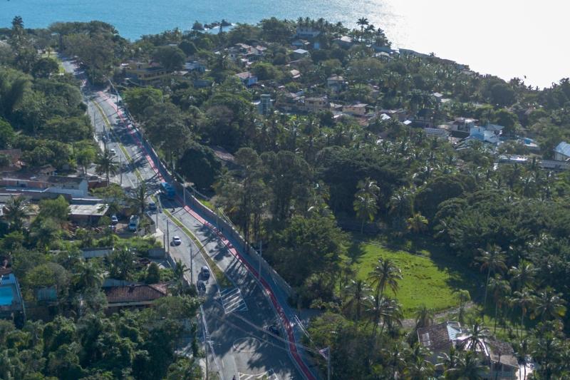 Ilhabela avança na modernização da SP-131, no trecho entre Portinho e Feiticeira