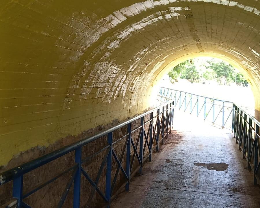 Prefeitura de Sorocaba revitaliza túnel da ciclovia na Avenida Dom Aguirre e reforça segurança no local