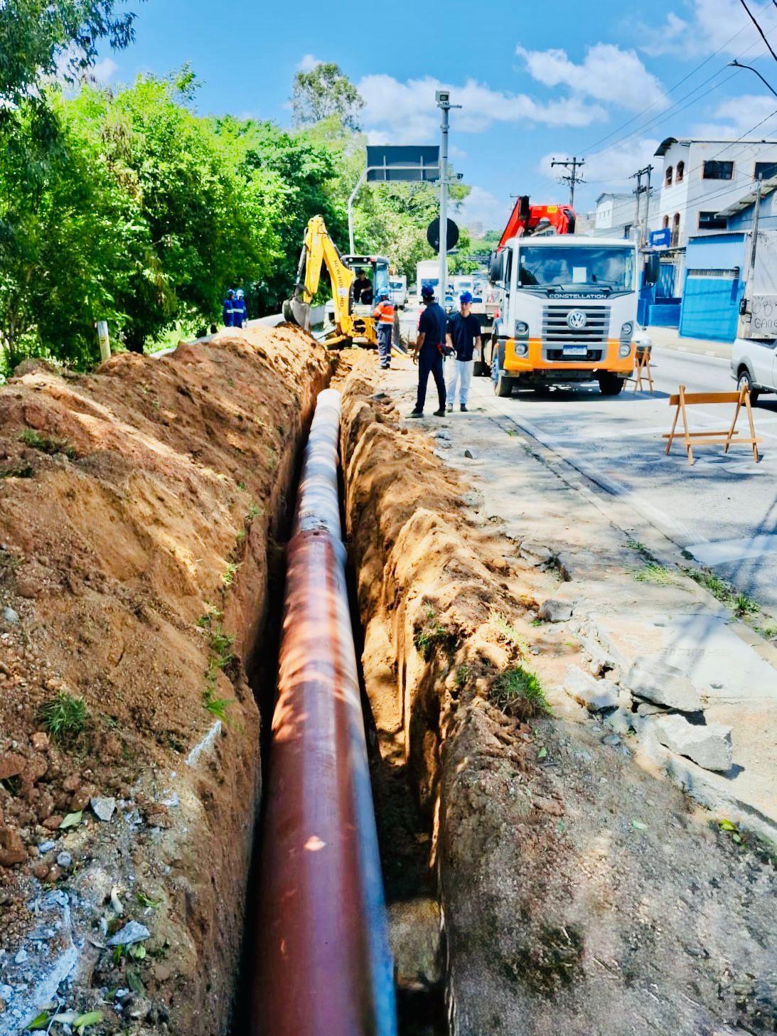 Saae/Sorocaba implanta novo emissário de esgoto no Jardim Faculdade
