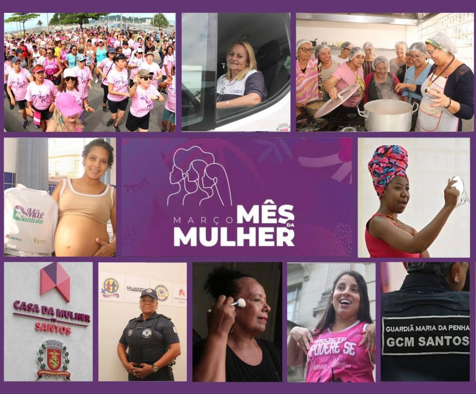 Santos oferece rede de programas e recursos para fortalecer mulheres e construir novos caminhos