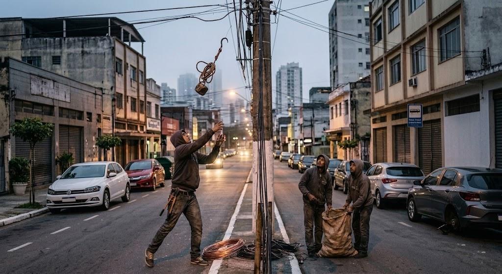 O Invisível Mercado do Cobre: Por Que as Leis Atuais Não Conseguem Parar a Onda de Furtos nas Cidades Paulistas?