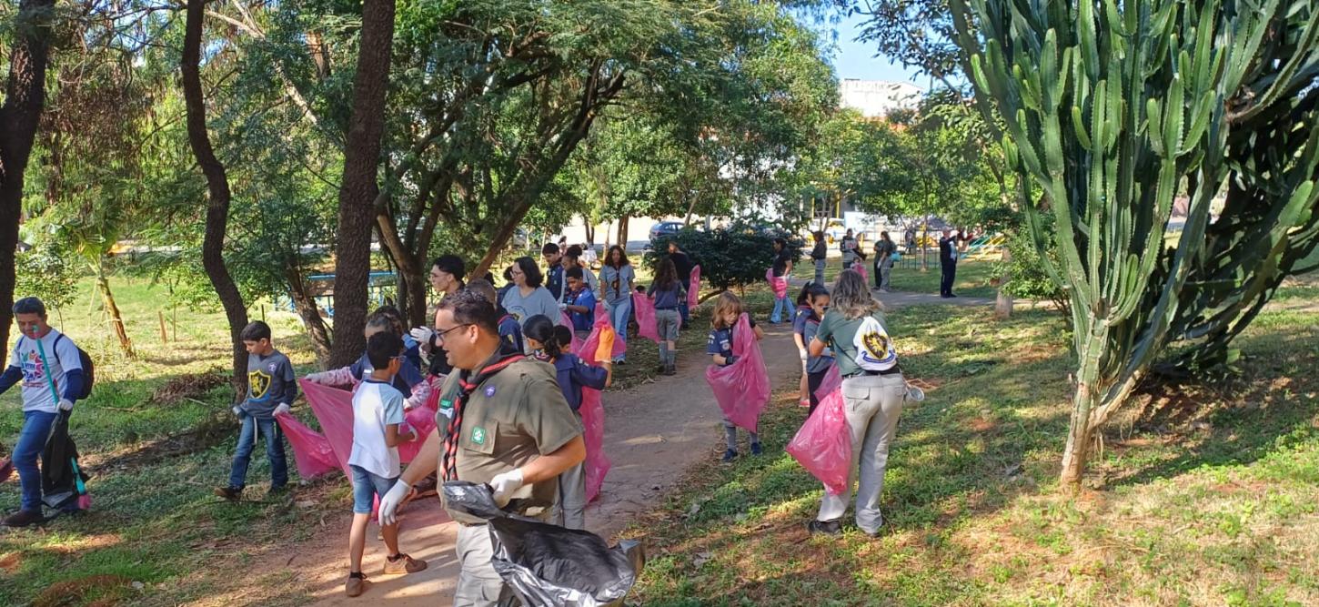 Escoteiros do Sorocaba Oeste deram um grande exemeplo de civilidade e amor à natureza
