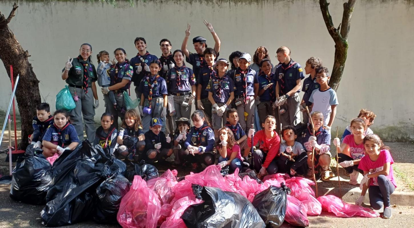 Escoteiros do Sorocaba Oeste deram um grande exemeplo de civilidade e amor à natureza