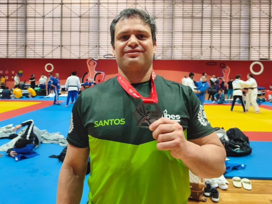 Judoca de Santos segue como top 2 do ranking mundial paralímpico