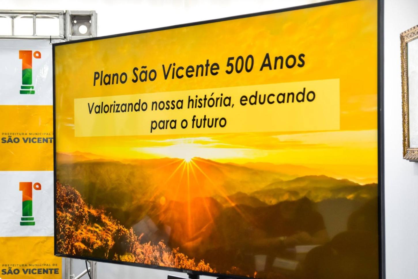 Plano São Vicente 500 Anos avança com projetos estruturantes para transformar a Cidade