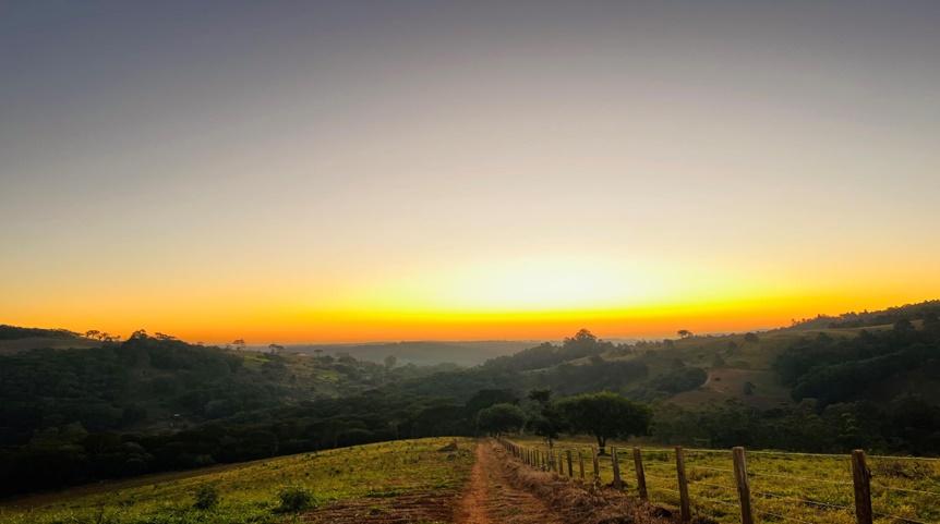 Vista maravilhosa de todos os ângulos