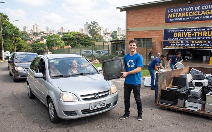 Projeto Metareciclagem realiza drive-thru para descarte consciente de lixo eletrônico a partir de sexta-feira (14)