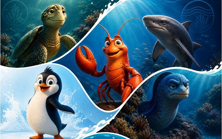 Santistas vão escolher nomes de novos personagens do Aquário