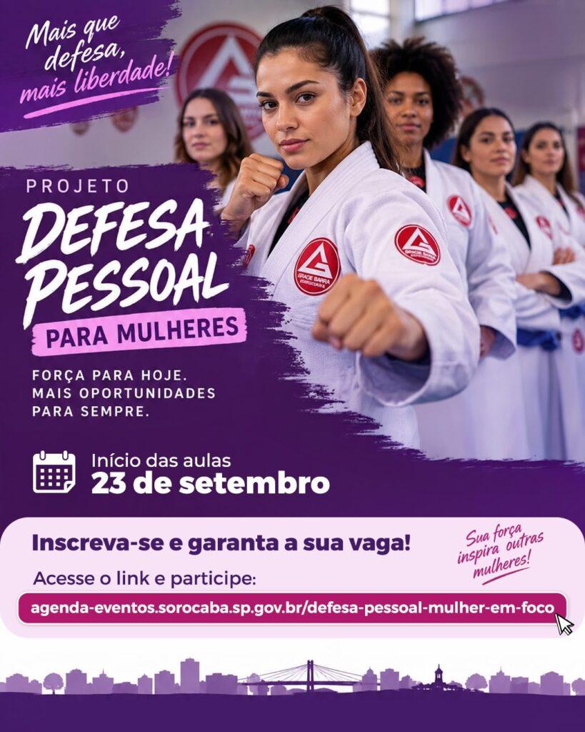 Secretaria da Mulher lança projeto gratuito de defesa pessoal para mulheres