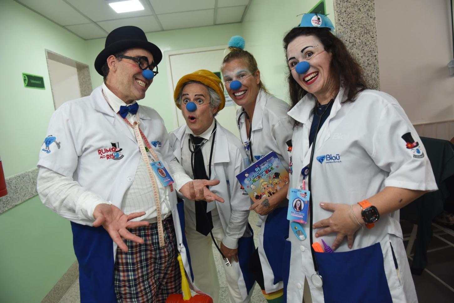 Curitiba recebe três dias de risoterapia e humanização nos hospitais da região