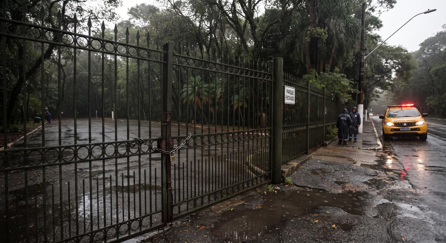 Parques e bosques de Campinas continuam fechados por conta do acumulado de chuvas