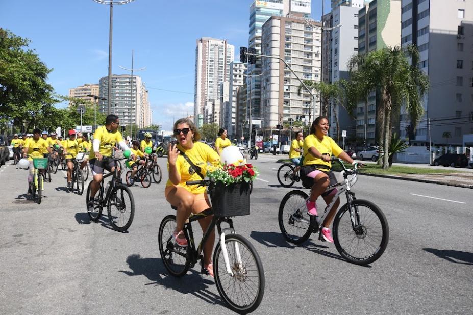 Passeio Ciclístico da Primavera Criativa em Santos abre inscrições para 300 participantes