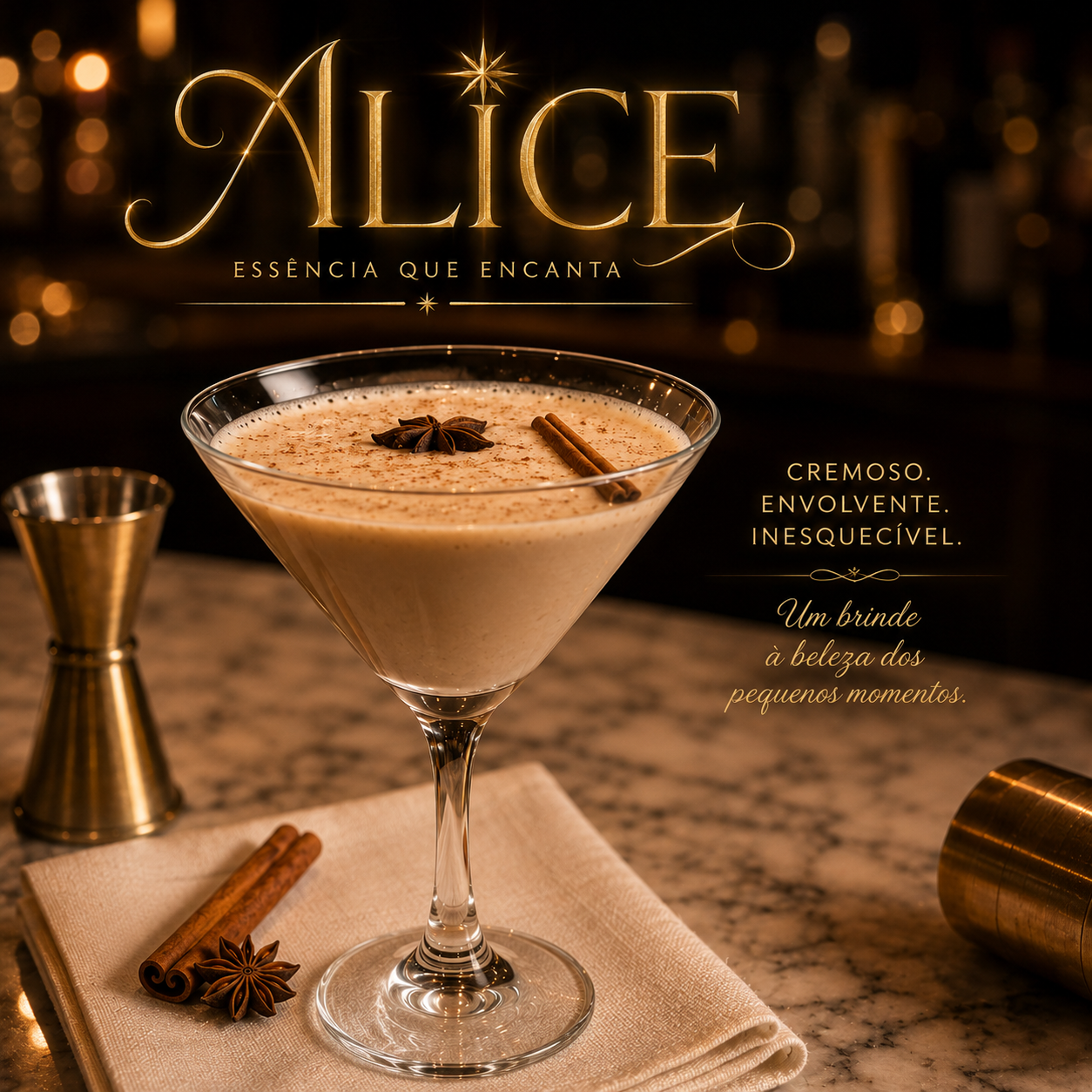 Alice: o amor da minha vida que ganhou nome, sabor e eternidade em uma taça
