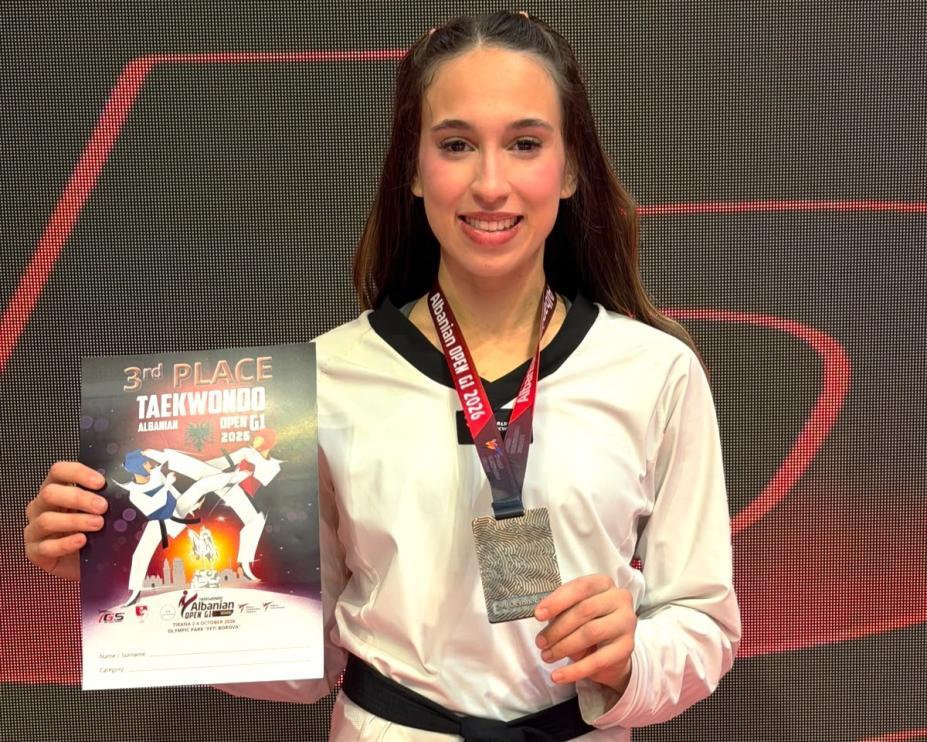 Lutadora de Santos é bronze na Albânia e mira nova medalha em Montenegro