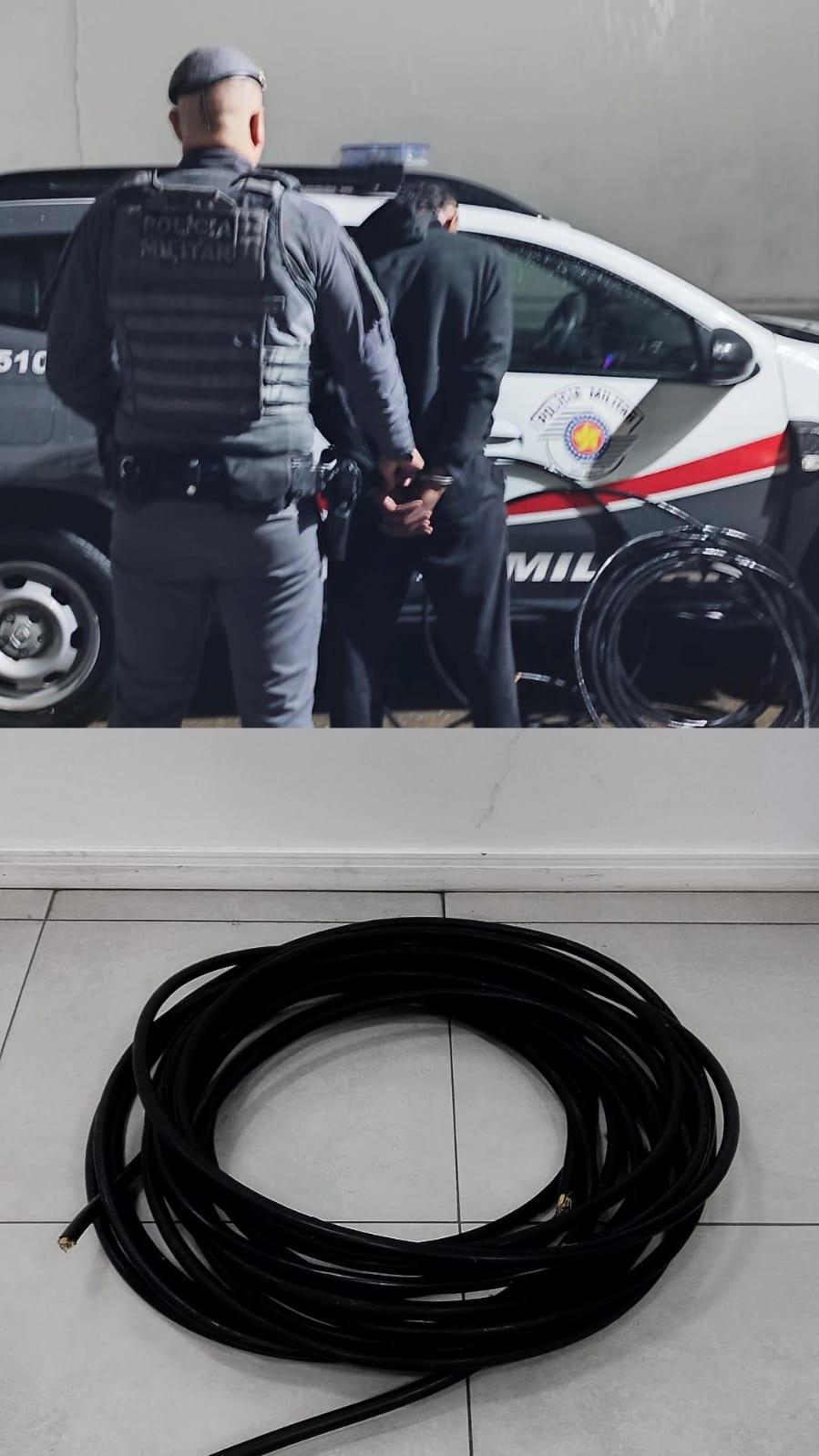 POLÍCIA MILITAR PRENDE HOMEM POR FURTO QUALIFICADO NO PARQUE OURO FINO, EM SOROCABA*