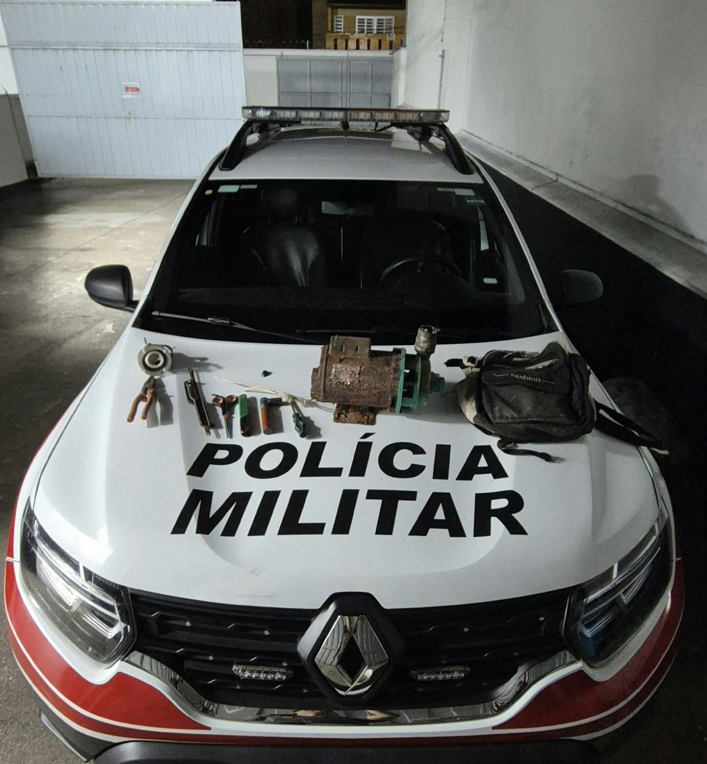 Policia Militar: Três indivíduos são detidos por furto qualificado à residência no Bairro Trujillo
