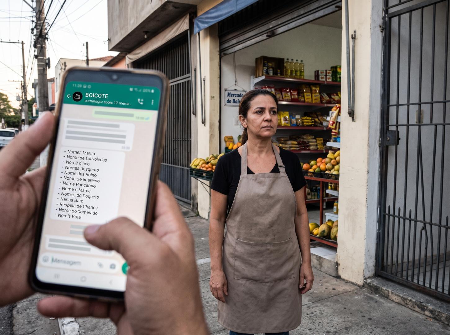 Fazer campanha contra o comério por ideologia partidária, pode se transformar em crime