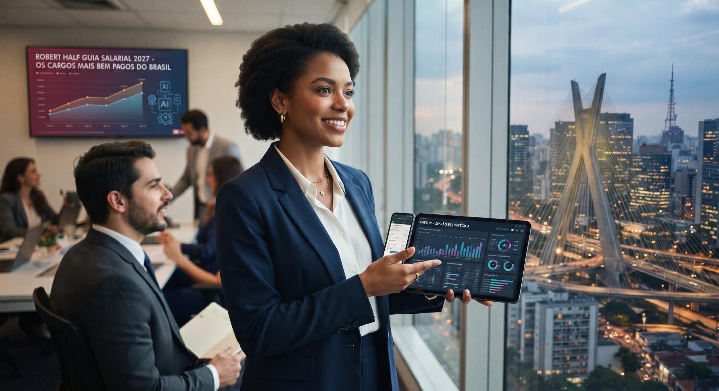 Salários de até R$ 93 mil e a revolução da IA: O raio-x do mercado de trabalho para 2027