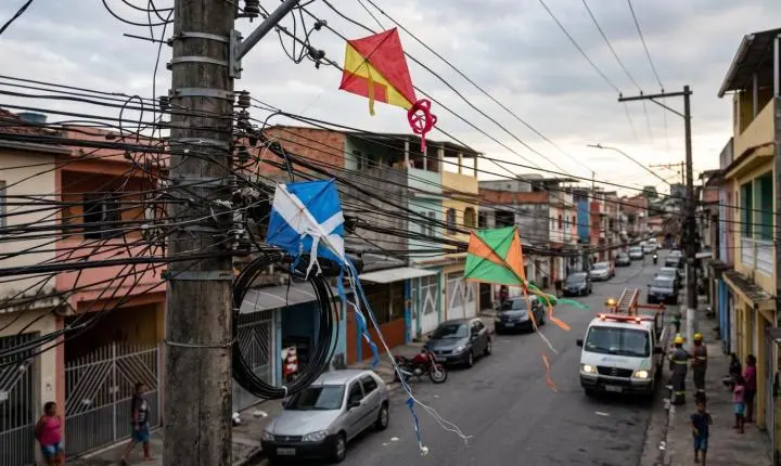 APAGÃO NA BAIXADA: SÃO VICENTE CONCENTRA QUASE 60% DAS QUEDAS DE ENERGIA CAUSADAS POR PIPAS NA REDE ELÉTRICA