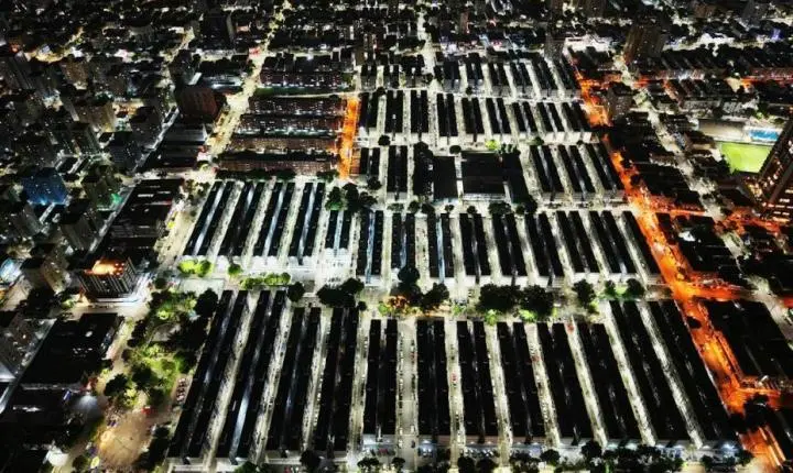 Aparecida é o 16º bairro de Santos a contar com 100% da iluminação em LED