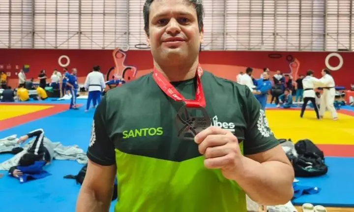 Judoca de Santos segue como top 2 do ranking mundial paralímpico