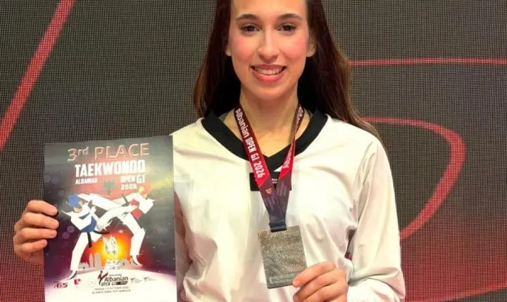 Lutadora de Santos é bronze na Albânia e mira nova medalha em Montenegro