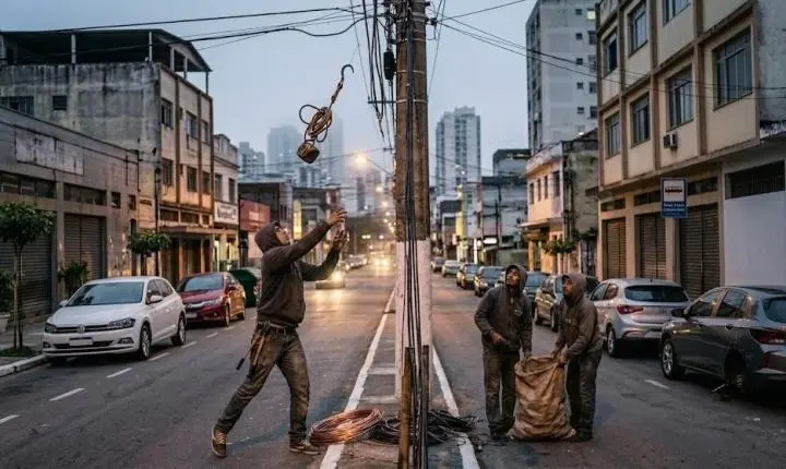 O Invisível Mercado do Cobre: Por Que as Leis Atuais Não Conseguem Parar a Onda de Furtos nas Cidades Paulistas?